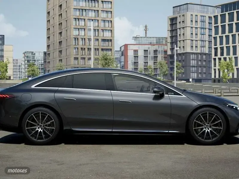 Usado Mercedes EQS450+ Edition 264 kW (360 CV) 2025 Gris Berlina