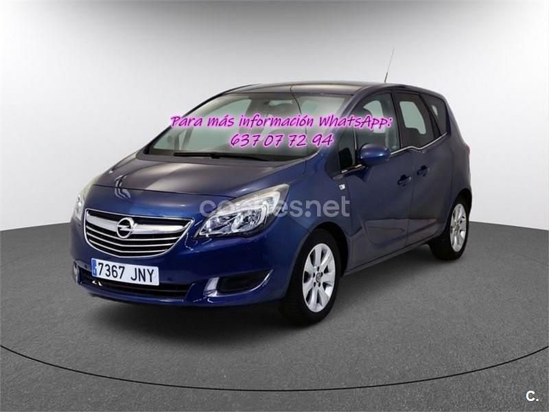 Azul Usado 2016 Opel Meriva Excellence Monovolumen | 7400 € (Precio justo) - Imagen 1/1