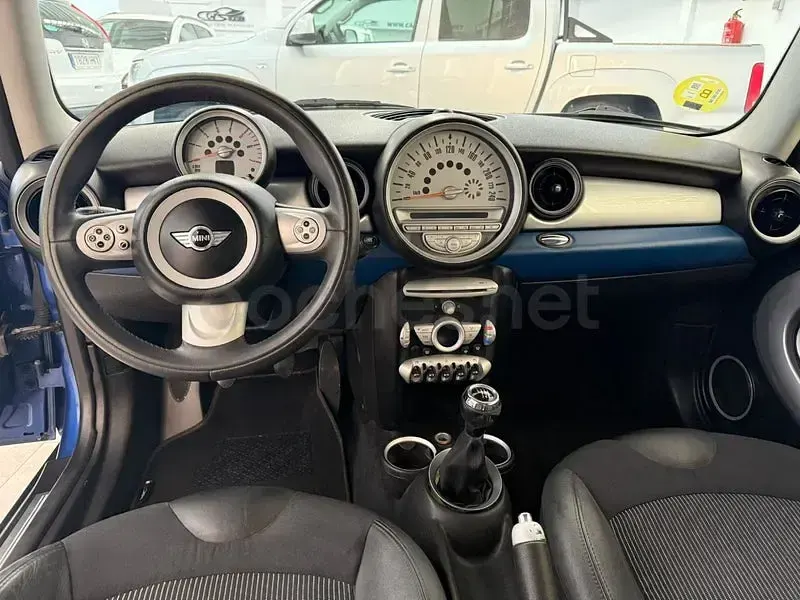 Käytetty Mini Cooper D 110 HP (80 kW) 2008 Sininen Viistoperä