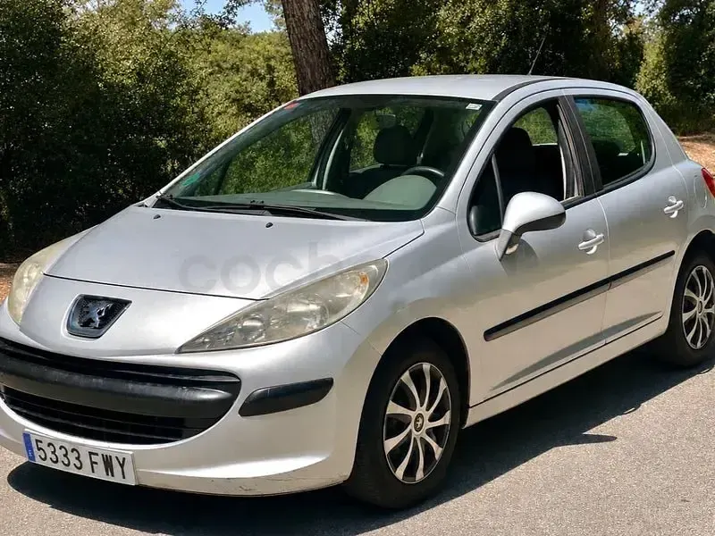 Usado Peugeot 207 75 CV (55 kW) 2007 Gris / plata Berlina