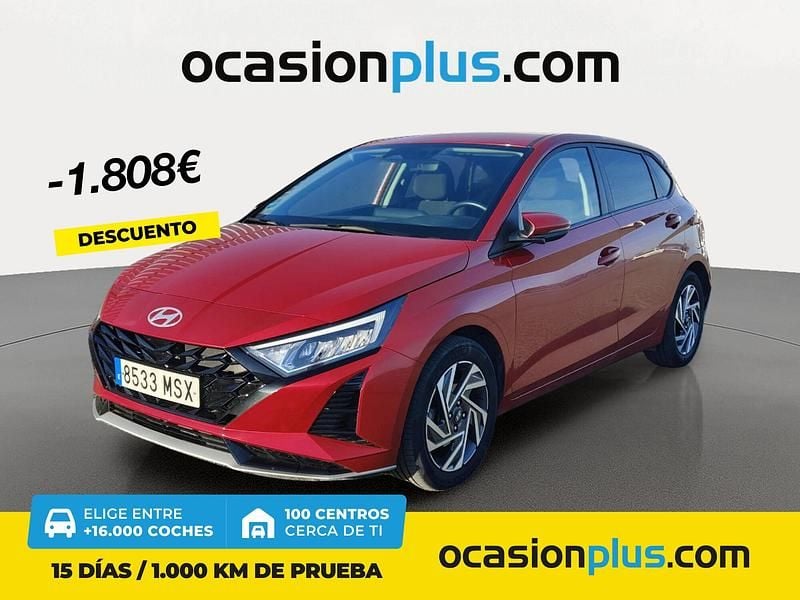 Rojo Usado 2024 Hyundai i20 | 19.890 € (Precio justo) - Imagen 1/4