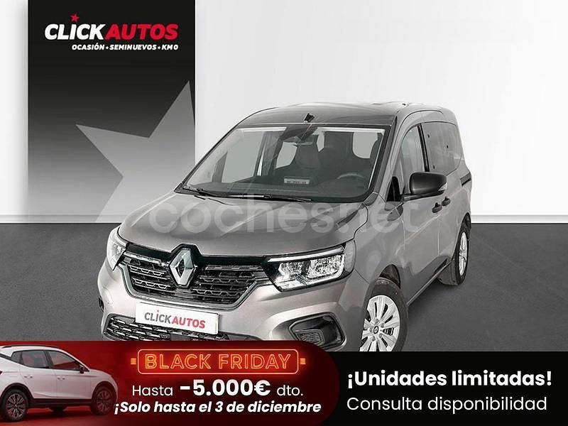 Gris / plata Usado 2024 Renault Kangoo Monovolumen | 23.950 € (Un poco caro) - Imagen 1/4