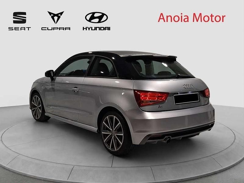 Usado Audi A1 Design 95 CV (69 kW) 2017 Plateado Utilitario