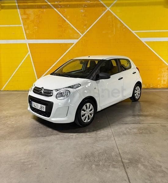 Usado Citroën C1 Live 69 CV (50 kW) 2014 Blanco Utilitario