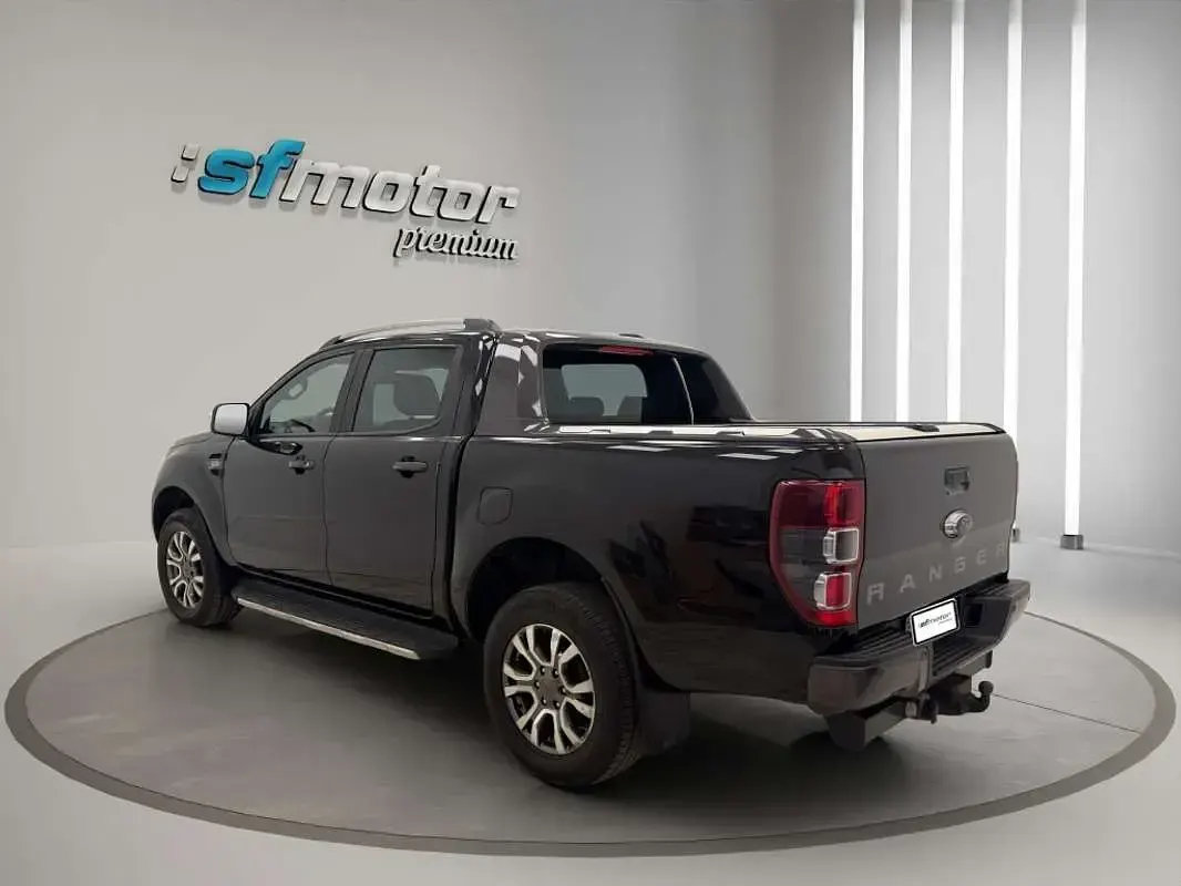 Usado Ford Ranger Wildtrack 200 CV (147 kW) 2018 Negro Pickup/Camioneta