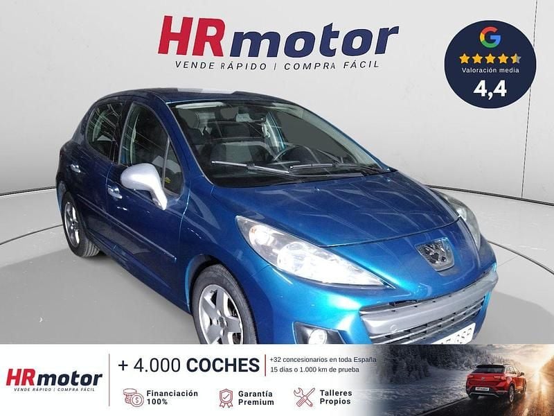 Usado Peugeot 207 Sport 95 CV (69 kW) 2009 Azul Familiar