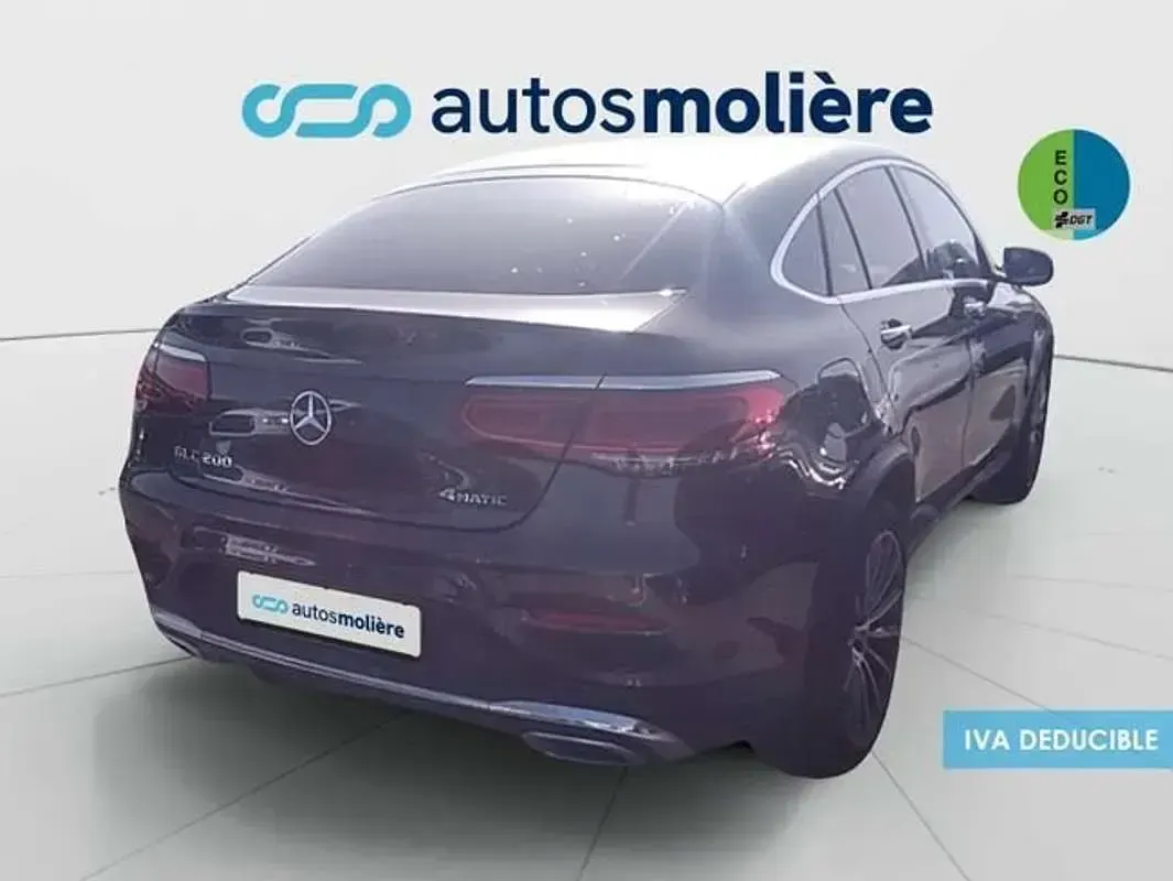 Usado Mercedes GLC200 197 CV (144 kW) 2021 Negro SUV