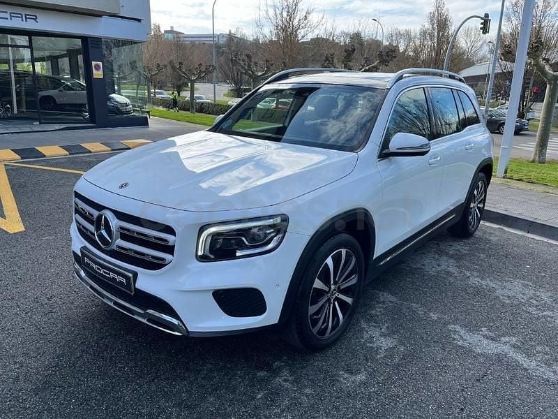 Usado Mercedes GLB200 150 CV (110 kW) 2022 Blanco SUV