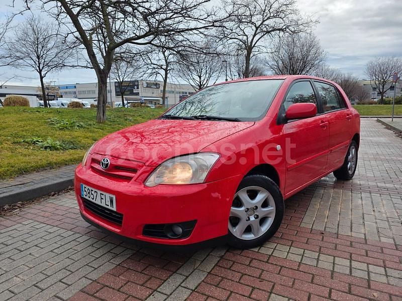 Usado Toyota Corolla Sol 116 CV (85 kW) 2007 Rojo Berlina