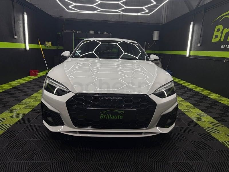 Usado Audi A5 Sportback S-Line 163 CV (119 kW) 2020 Blanco Utilitario