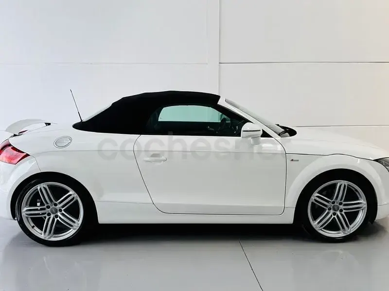 Usado Audi TT Roadster S-Line 200 CV (147 kW) 2010 Blanco Descapotable