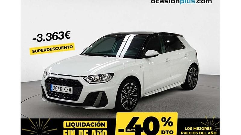 Blanco Usado 2019 Audi A1 Sportback S-Line Utilitario | 19.537 € (Precio justo) - Imagen 1/4