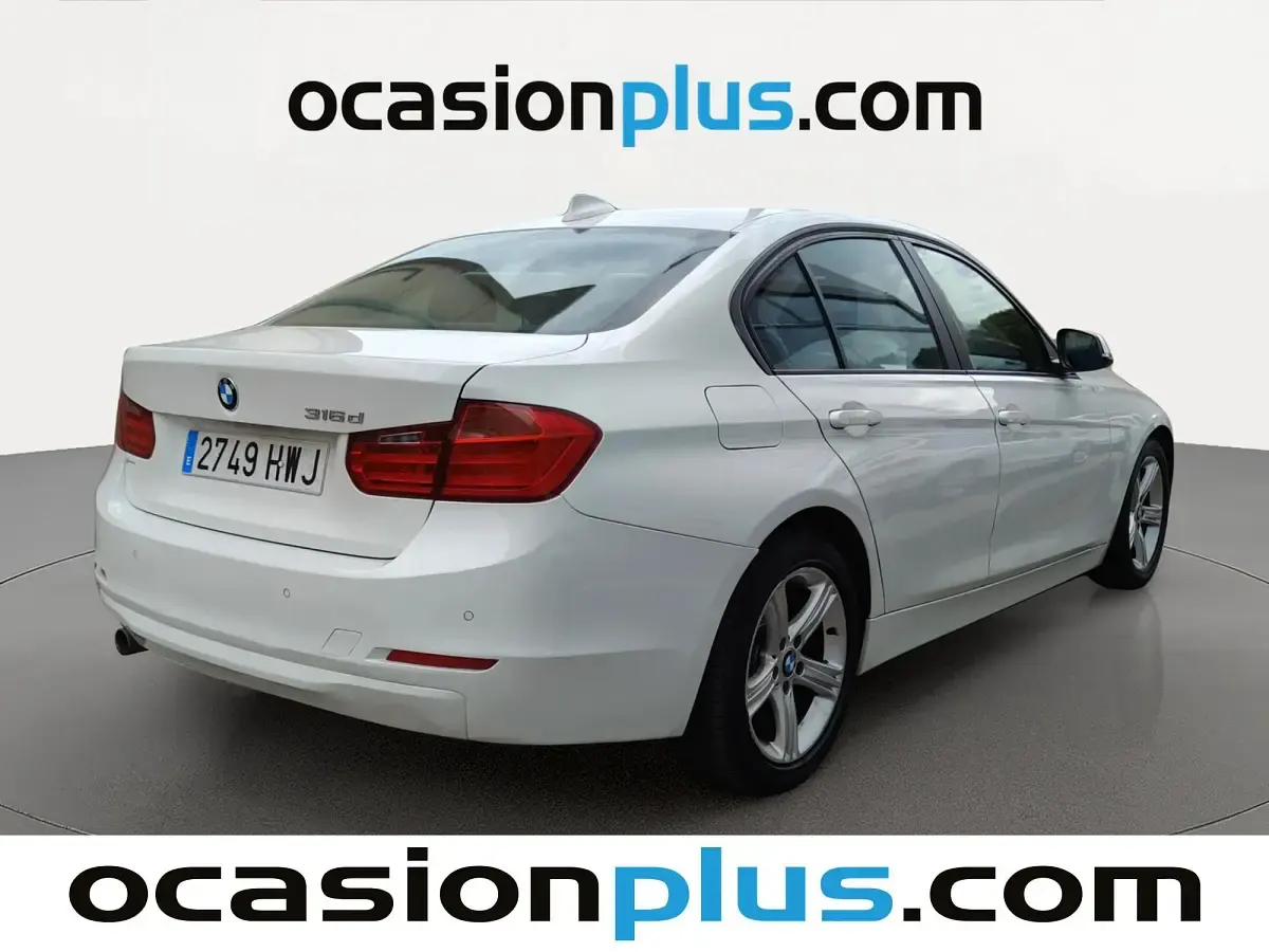 Usado BMW 316 116 CV (85 kW) 2014 Blanco Berlina