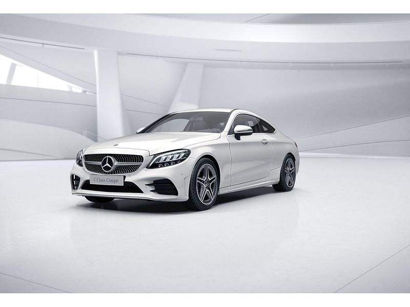 Usado Mercedes C220 194 CV (142 kW) 2020 Blanco polar  pintura unicolor Coupe