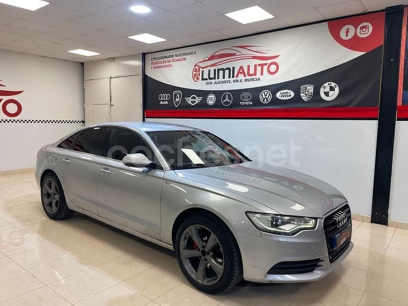 Usado Audi A6 S-Line 204 CV (150 kW) 2011 Gris / plata Berlina