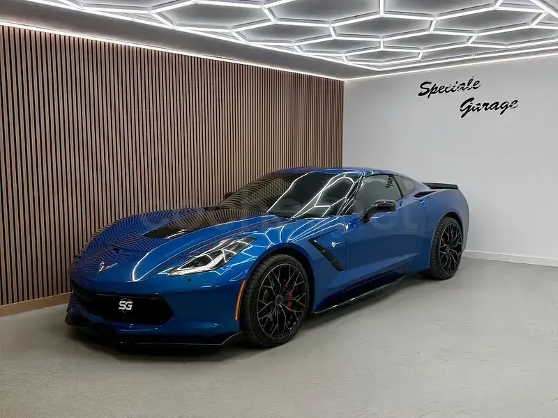 Usado Chevrolet Corvette Stingray 450 CV (330 kW) 2015 Azul Coupe