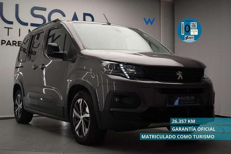 Gris Usado 2023 Peugeot Rifter GTi Monovolumen | 21.899 € - Imagen 1/4