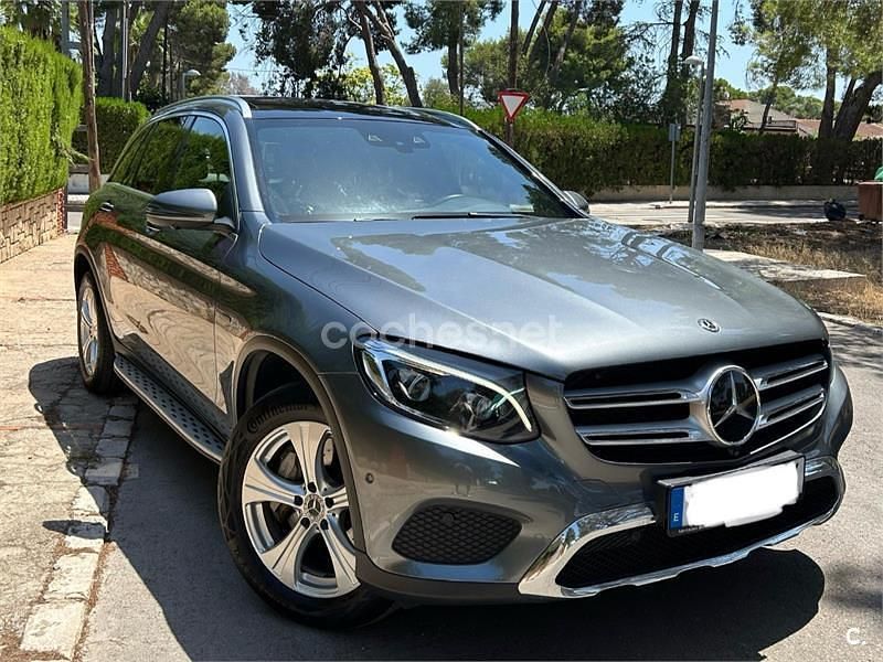 Gris / plata Usado 2017 Mercedes GLC350 Exclusive SUV | 31.900 € (Un poco caro) - Imagen 1/4