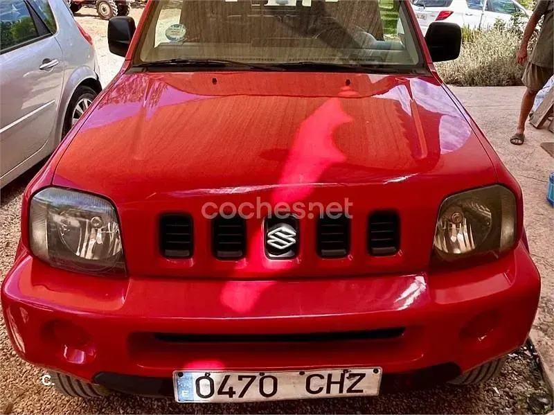 Usado Suzuki Jimny 80 CV (58 kW) 2003 Rojo SUV