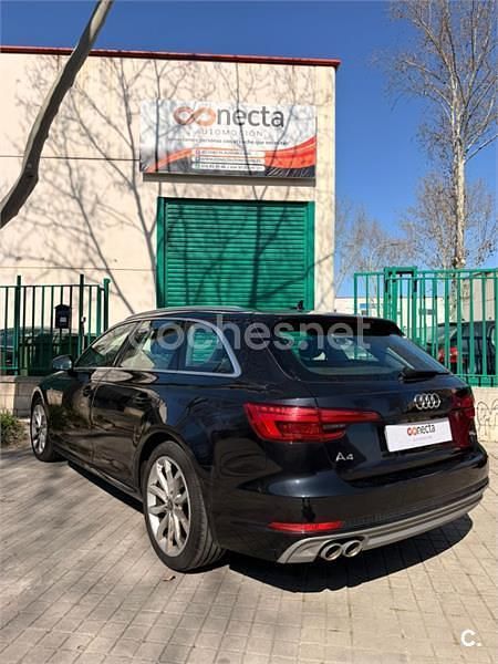 Usado Audi A4 S-Line 190 CV (139 kW) 2017 Negro Familiar