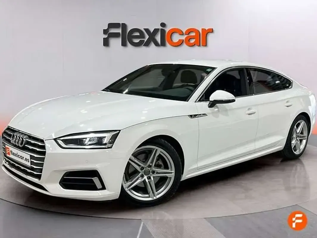 Usado Audi A5 Sportback 150 CV (110 kW) 2019 Blanco Utilitario