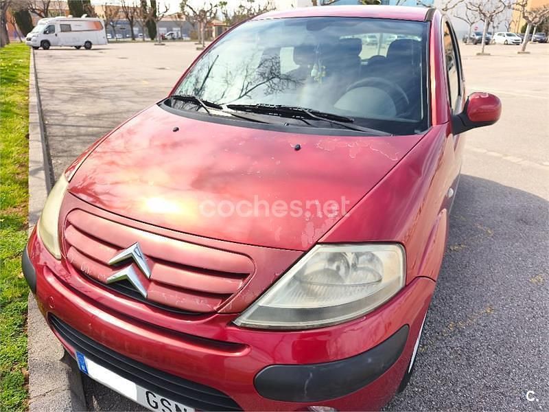 Usado Citroën C3 61 CV (44 kW) 2009 Rojo Berlina