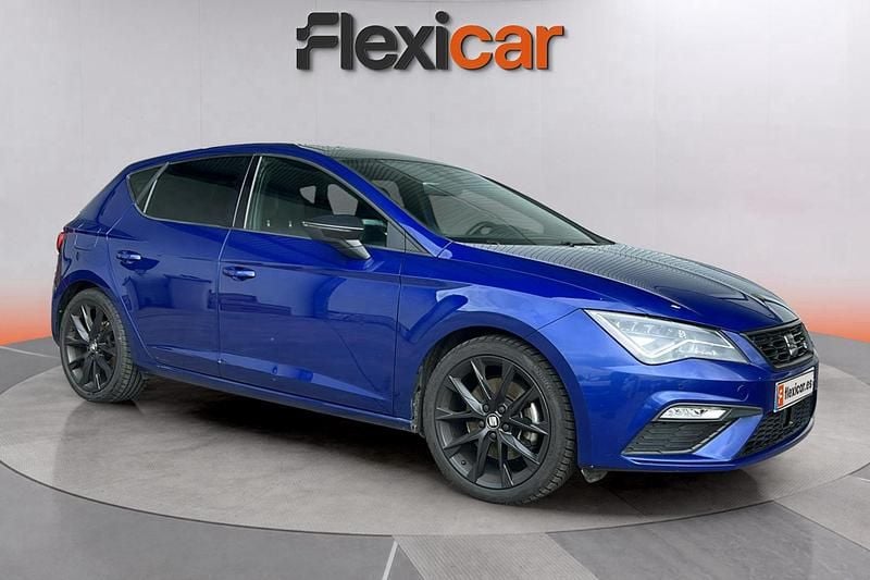 Azul Usado 2020 Seat Leon ST FR Familiar | 18.470 € (Precio justo) - Imagen 1/4