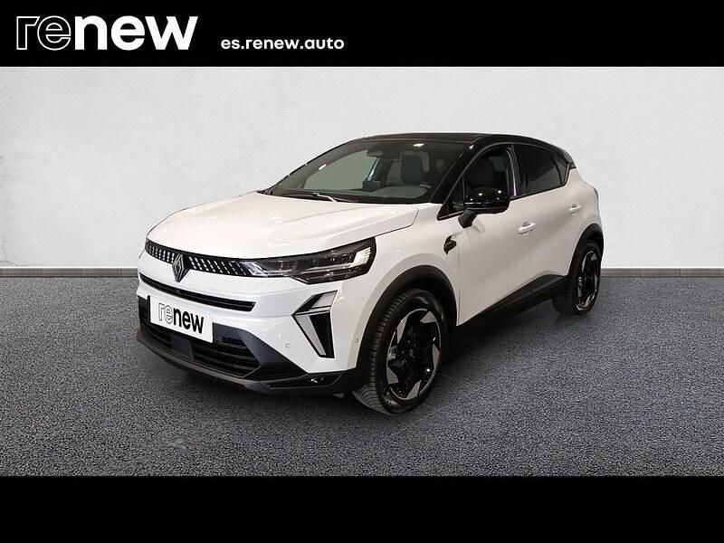 Blanco nacarado + techo negro Usado 2024 Renault Captur Techno SUV | 26.925 € (Un poco caro) - Imagen 1/4