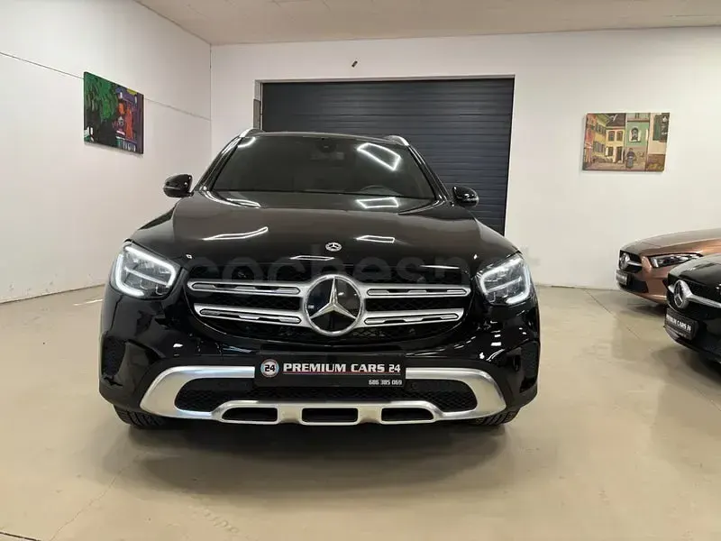 Usado Mercedes GLC200 163 CV (119 kW) 2022 Negro SUV