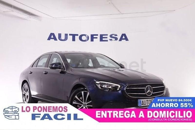 Usado Mercedes E300 306 CV (225 kW) 2021 Azul Berlina