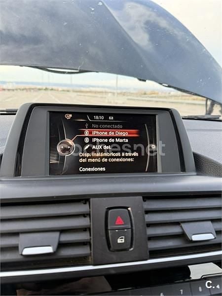 Usado BMW 116 136 CV (100 kW) 2016 Negro Utilitario