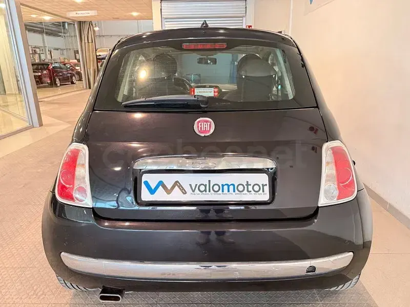 Usado Fiat 500 Lounge 69 CV (50 kW) 2015 Negro Berlina