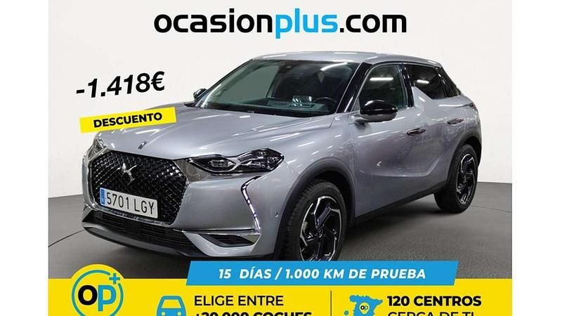 Gris Usado 2020 DS Automobiles DS3 Crossback Grand Chic SUV | 14.182 € (Precio justo) - Imagen 1/4