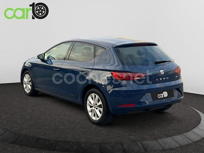 Usado Seat Leon Style 125 CV (91 kW) 2017 Azul Berlina