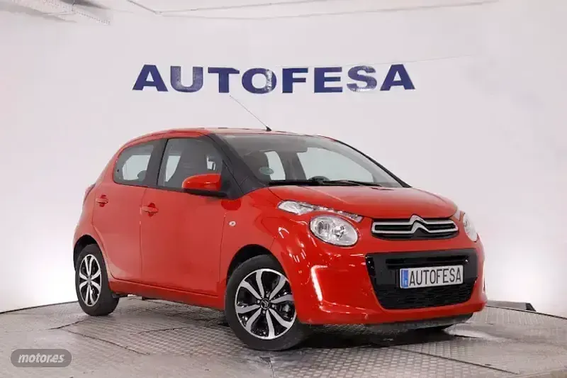 Usado Citroën C1 72 CV (52 kW) 2018 Rojo Utilitario