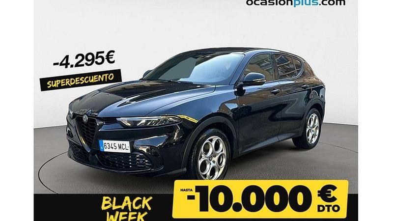 Negro Usado 2022 Alfa Romeo Tonale Sprint SUV | 20.455 € (Buen precio) - Imagen 1/4