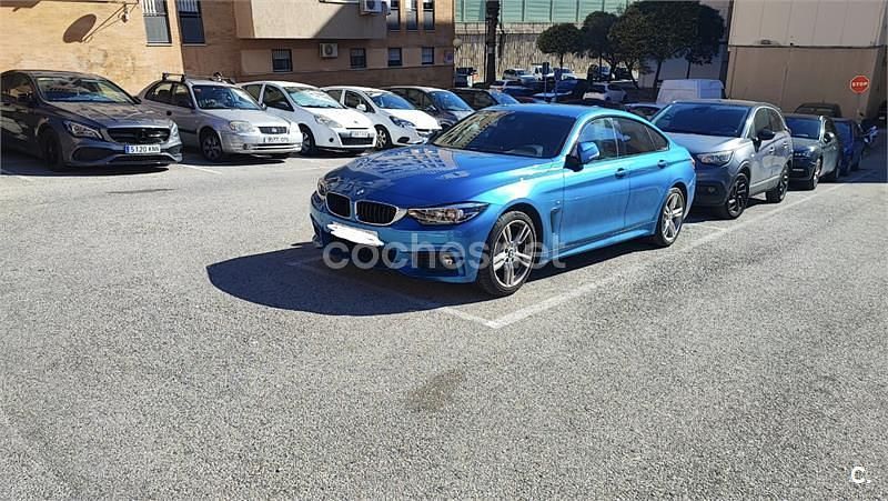Usado BMW 418 Gran Coupé M Sport 150 CV (110 kW) 2018 Azul Coupe