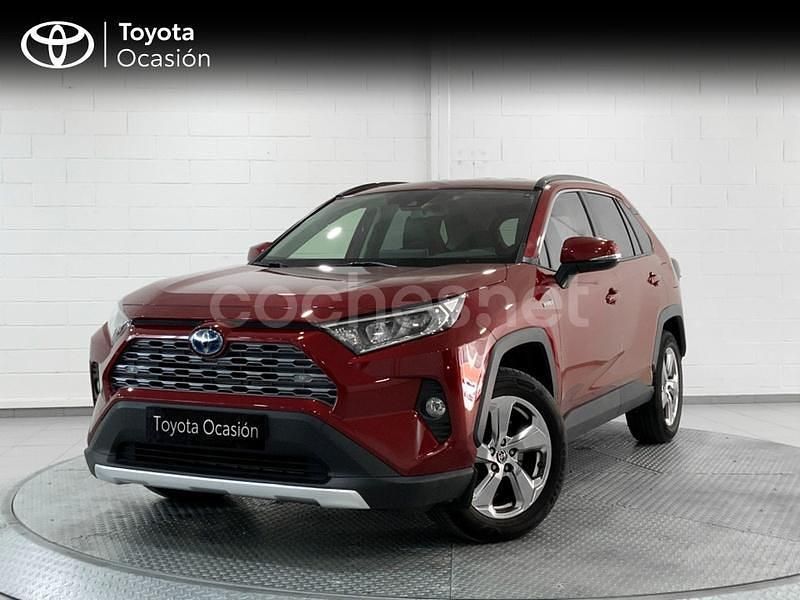 Rojo Usado 2021 Toyota RAV4 Hybrid Advance SUV | 31.400 € (Precio justo) - Imagen 1/4