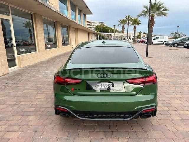 Usado Audi RS5 Sportback Exclusive 450 CV (330 kW) 2020 Verde Berlina