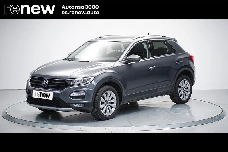 Gris Usado 2021 VW T-Roc Advance SUV | 22.944 € (Precio justo) - Imagen 1/4