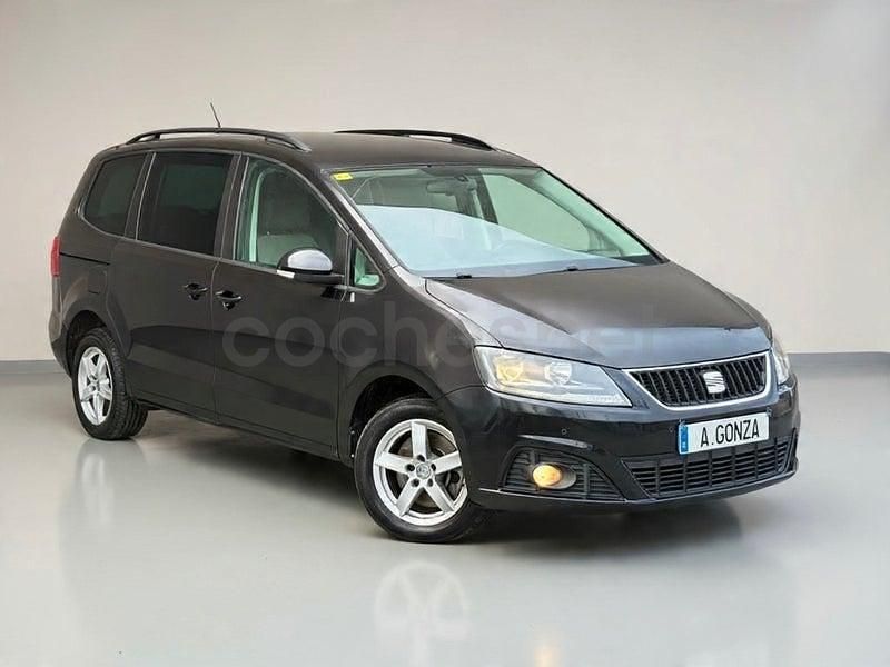 Usado Seat Alhambra Ecomotive 140 CV (102 kW) 2012 Negro Monovolumen