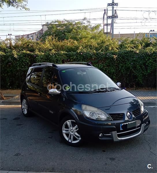Negro Usado 2008 Renault Scénic II Monovolumen | 4800 € (Precio justo) - Imagen 1/4