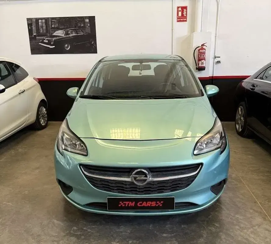 Usado Opel Corsa Color Edition 90 CV (66 kW) 2015 Azul Utilitario