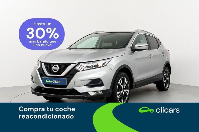 Gris Usado 2019 Nissan Qashqai Acenta SUV | 16.490 € (Precio justo) - Imagen 1/4