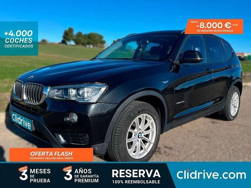 Usado BMW X3 190 CV (139 kW) 2014 Negro SUV