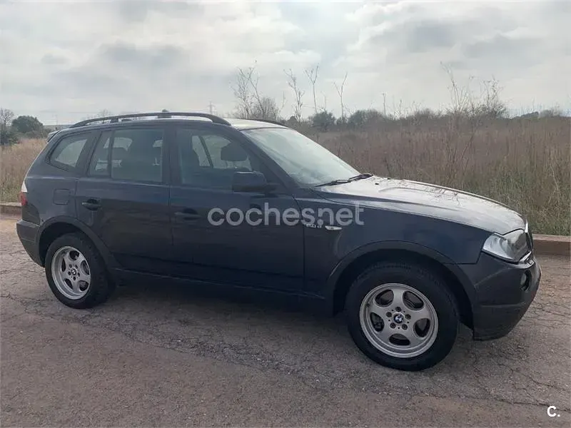 Usado BMW X3 150 CV (110 kW) 2008 Azul SUV