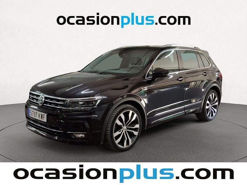 Negro Usado 2019 VW Tiguan Sportline SUV | 27.237 € (Precio justo) - Imagen 1/4