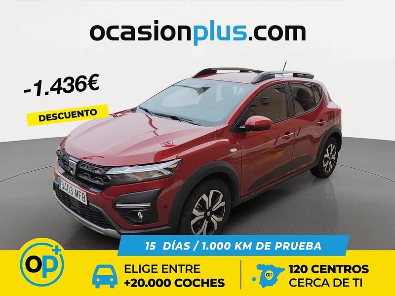 Rojo Usado 2023 Dacia Sandero Expression | 15.800 € (Un poco caro) - Imagen 1/4