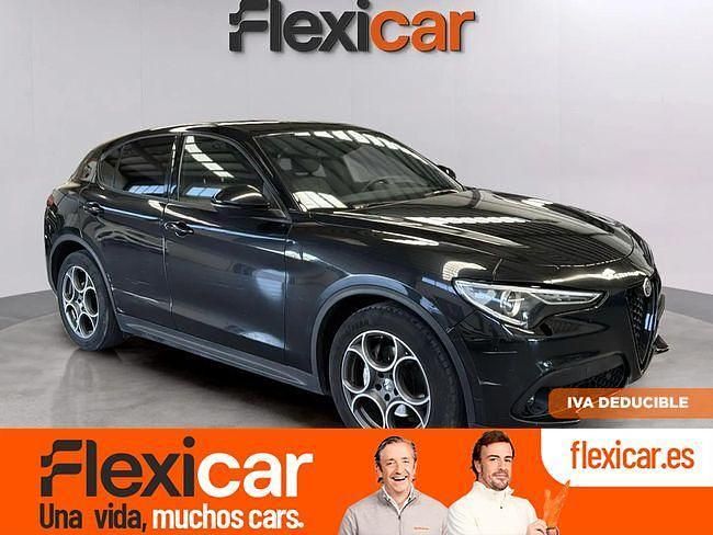 Negro Usado 2022 Alfa Romeo Stelvio Sprint SUV | 28.990 € (Un poco caro) - Imagen 1/4