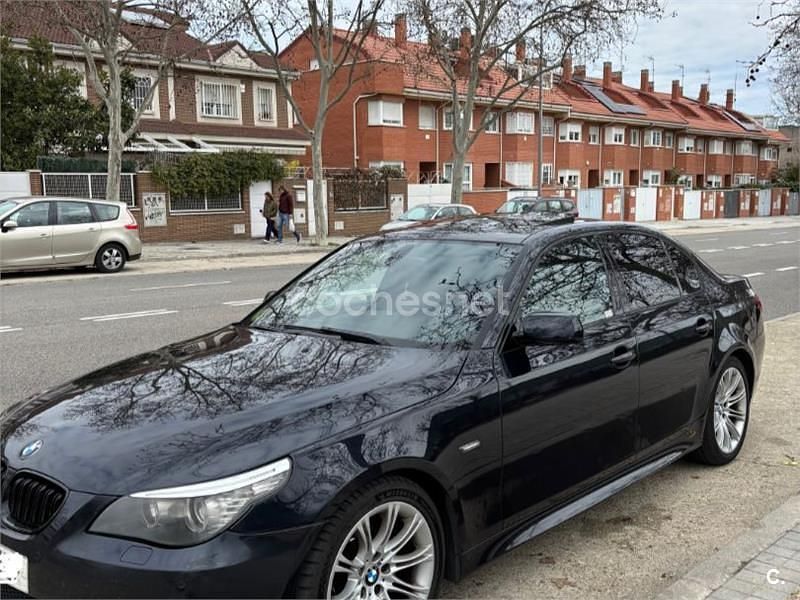 Negro Usado 2008 BMW 525 Berlina | 8900 € (Precio justo) - Imagen 1/4